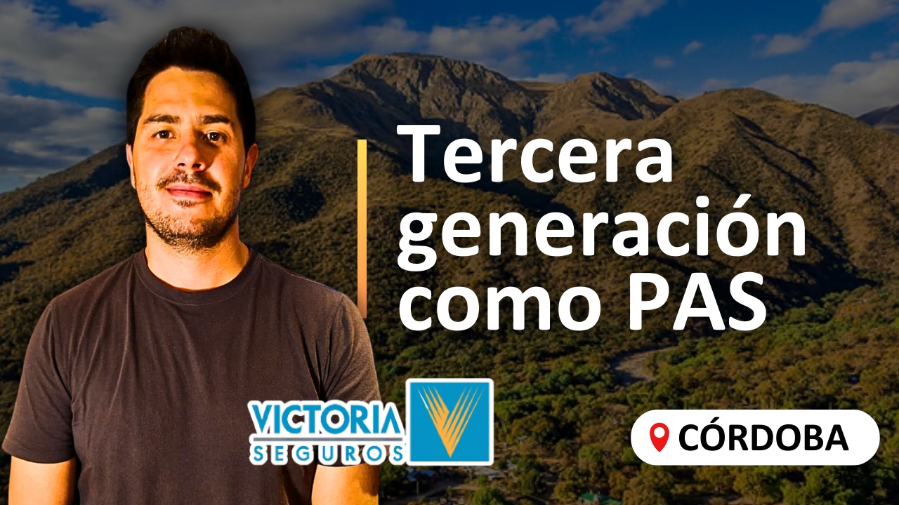 Federico Cuppi fue otro colega que vino a compartir un café con nosotros en Córdoba, y nos contó cómo llegó del periodismo al seguro siendo 3° generación de productores, actividad que desarrolla con el apoyo de VICTORIA Seguros.